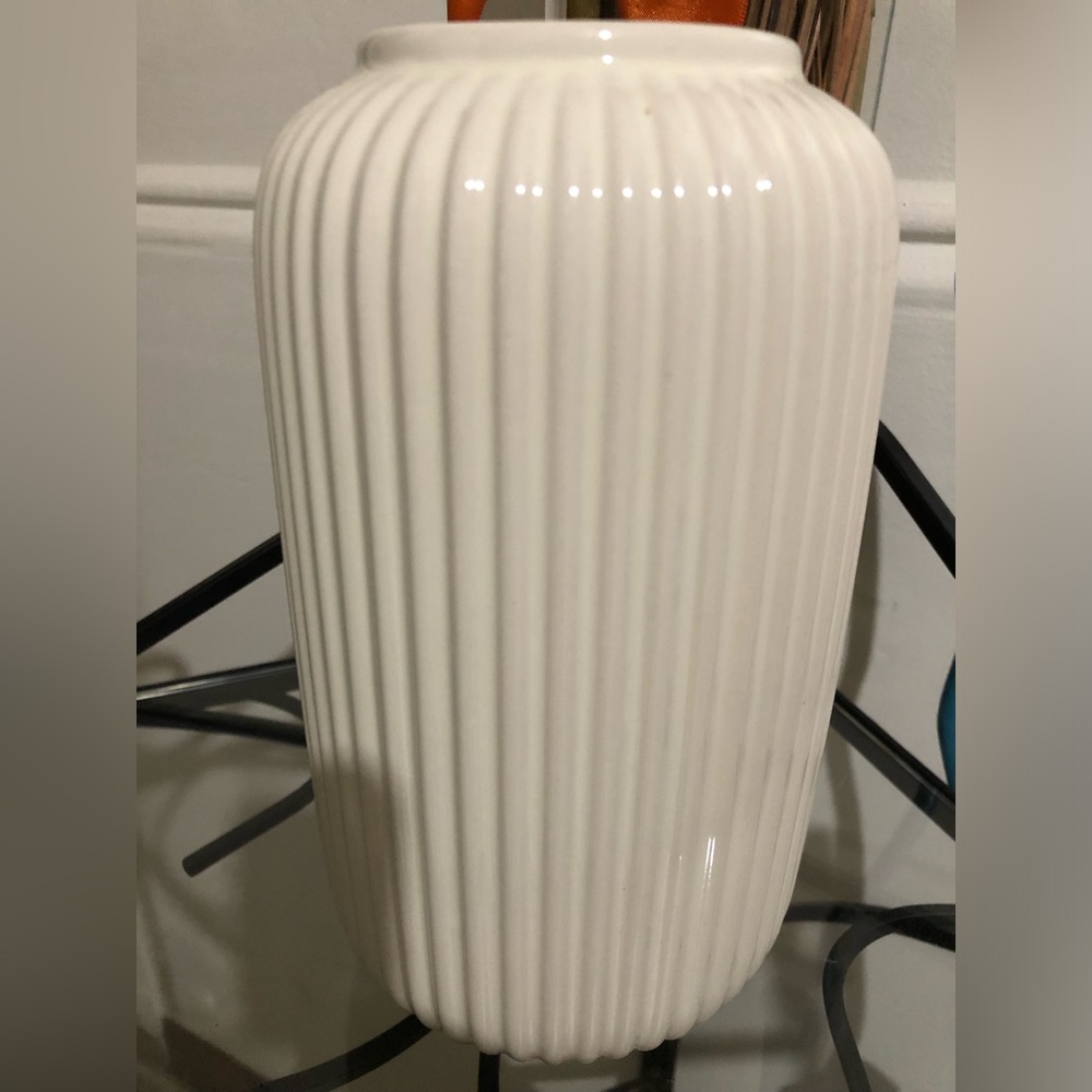 Beige vase